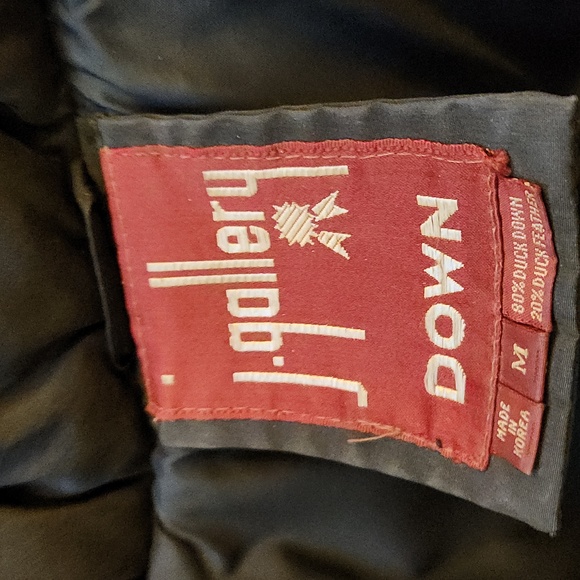 Full Length Down Coat, black - Picture 5 of 5